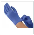 BLUE NON-POWDER NITRILE GLOVES