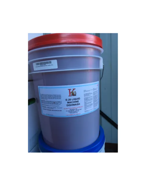 E-20 LIQUID MACHINE DISHWASH 20L PAIL