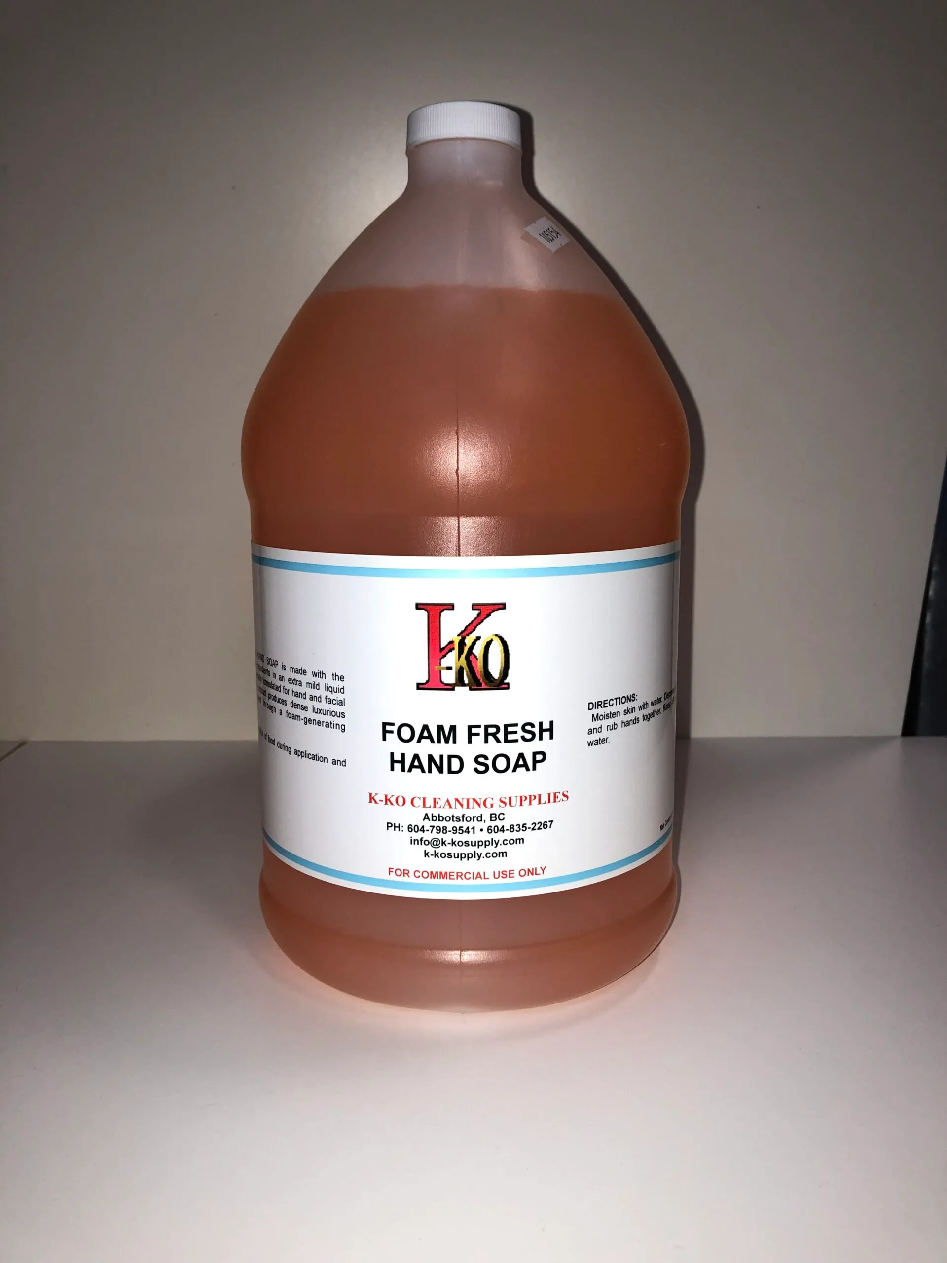 FOAM FRESH HAND SOAP 4L