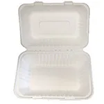 BIODEGRADABLE HINGED HOAGIE  CONTAINERS